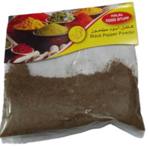 Halal food stuff Black Pepper Powder