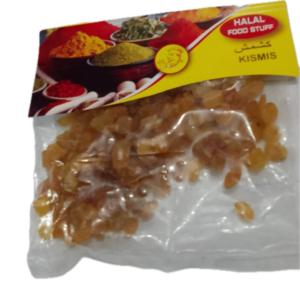 Halal food stuff Kismis