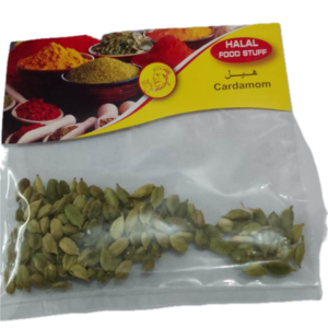 Halal food stuff Cardamom