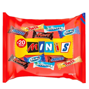 MINIS MIX CHOCLTE/400g